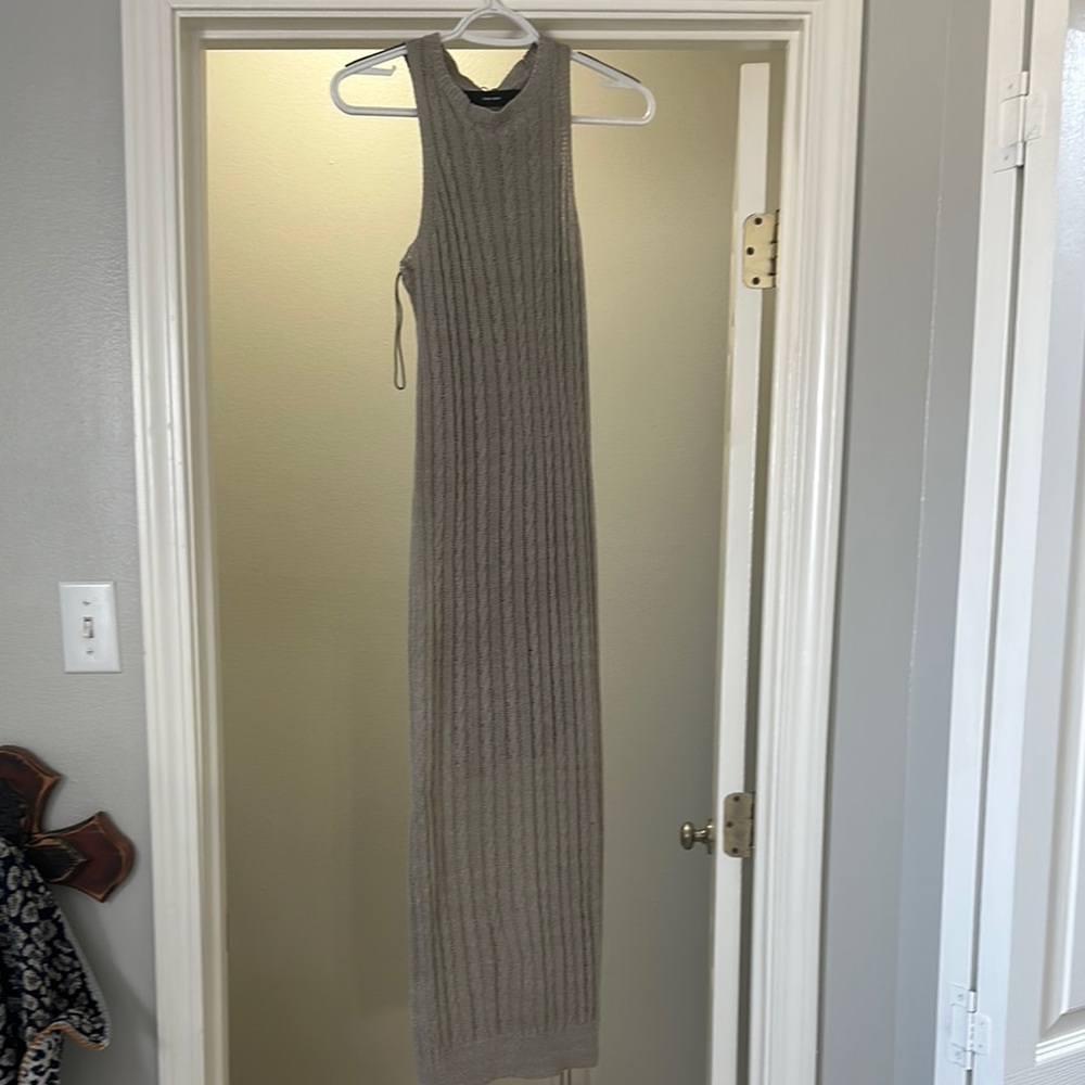 Love this dress! Sleeveless Ribbed Knit Maxi Dress